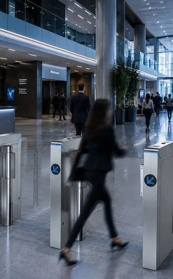 Catraca eletrônica WEG WA-MSG Mini Swing Gate compacta