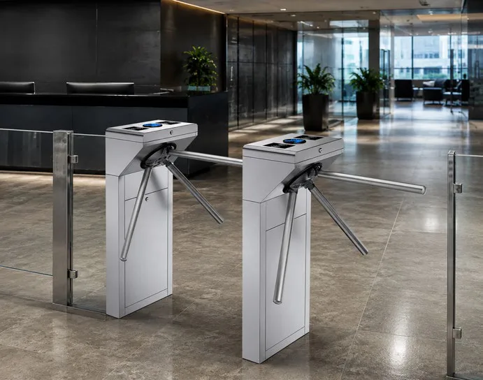 Catraca eletrônica WEG WA-PD Pedestal em aço inox